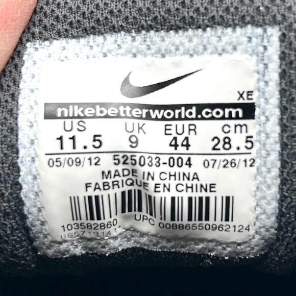 Nike Pegasus 29 GTX Womens Running Shoes Sz 11.5 Gray Blue Gore Tex 525033-004 - Picture 9 of 10